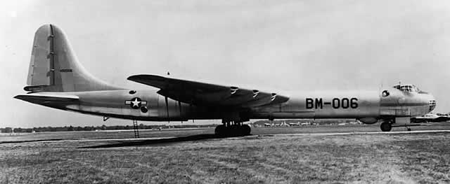 Convair B-36A Peacemaker, S/N 44-92006, Buzz Number BM-006  Convair B-36A Peacemaker, S/N 44-92006, Buzz Number BM-006